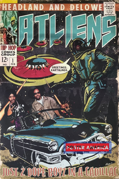 OutKast ATLiens Album Art Poster 24 x 36 Poster