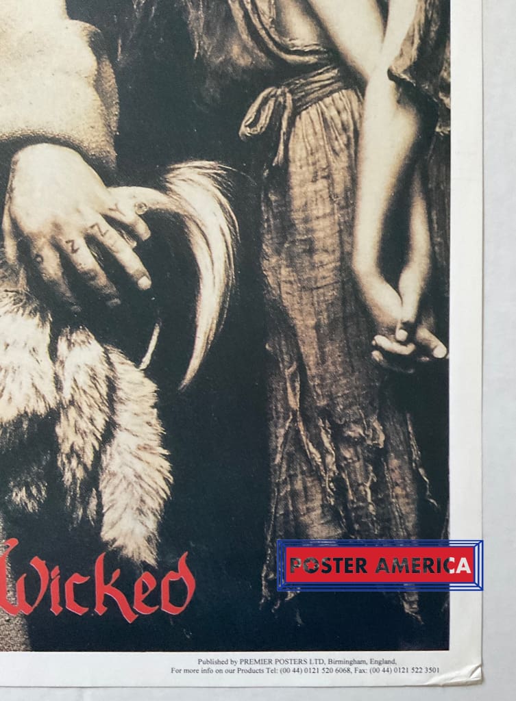 Load image into Gallery viewer, Ozzy Osbourne No Rest For The Wicked Vintage 24 X 34 Poster
