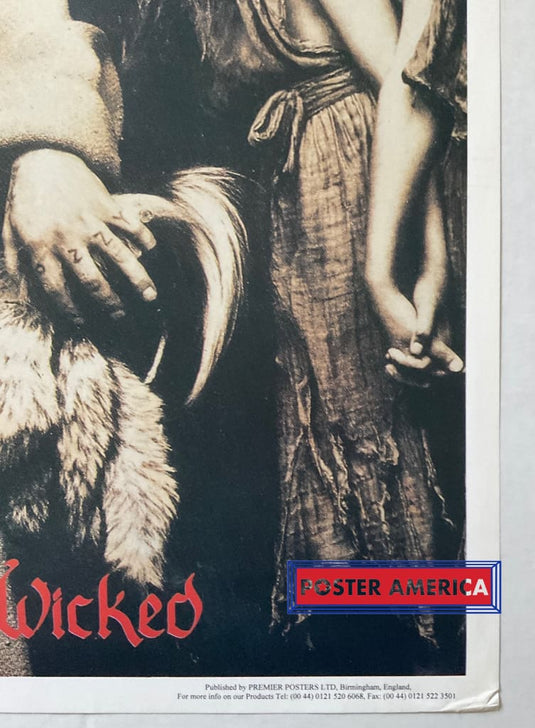Ozzy Osbourne No Rest For The Wicked Vintage 24 X 34 Poster