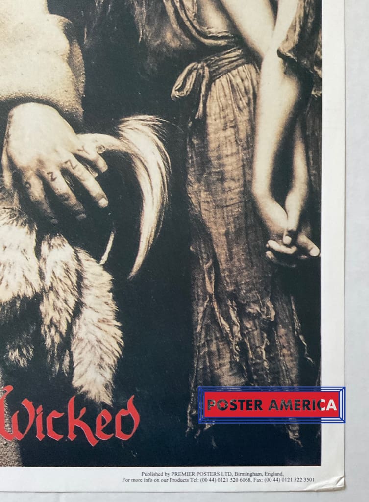 Load image into Gallery viewer, Ozzy Osbourne No Rest For The Wicked Vintage 24 X 34 Poster
