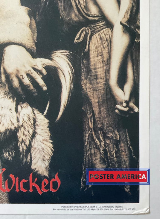 Ozzy Osbourne No Rest For The Wicked Vintage 24 X 34 Poster