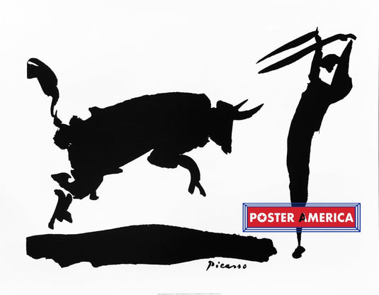 Pablo Picasso Bullfight Iii - Picador Art Print 22 X 28 Posters Prints & Visual Artwork