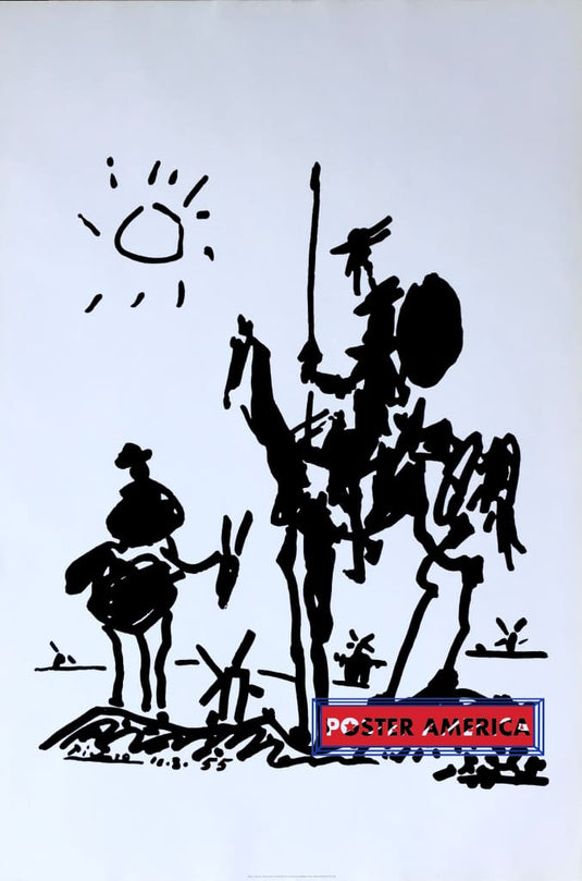 Pablo Picasso Don Quixote Art Poster 24 X 36 Posters Prints & Visual Artwork