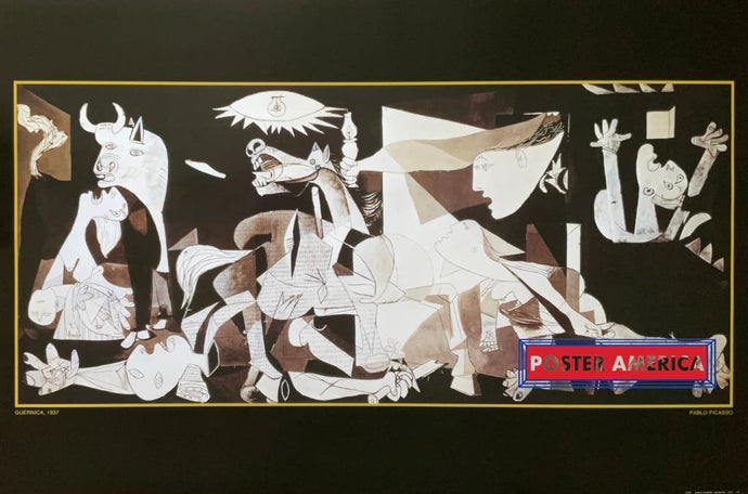Pablo Picasso Guernica 1937 Reproduction Poster 24 X 36