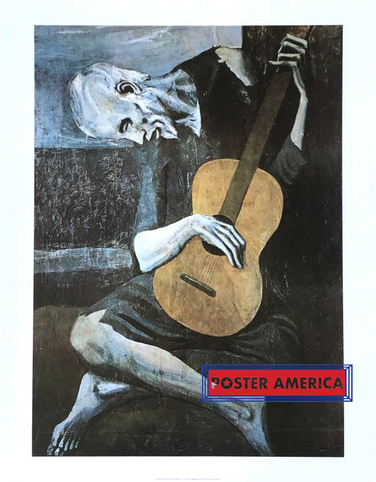 Pablo Picasso The Old Guitarist Art Print 22 X 28 Posters Prints & Visual Artwork