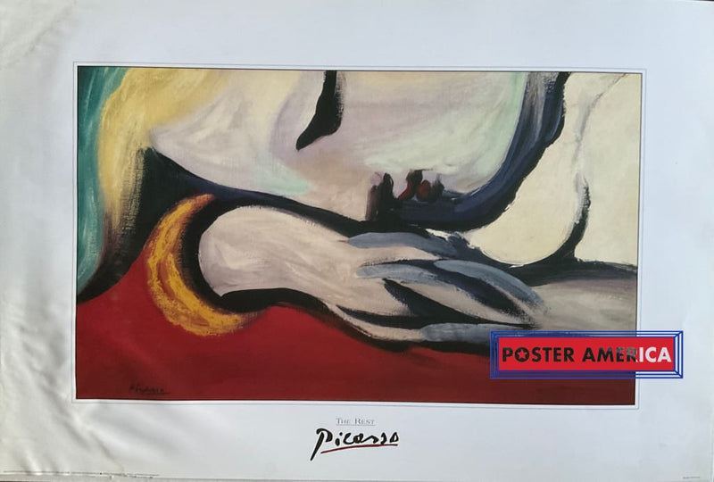 Load image into Gallery viewer, Pablo Picasso The Rest Vintage 2002 24 X 36 Poster Fine Art Print
