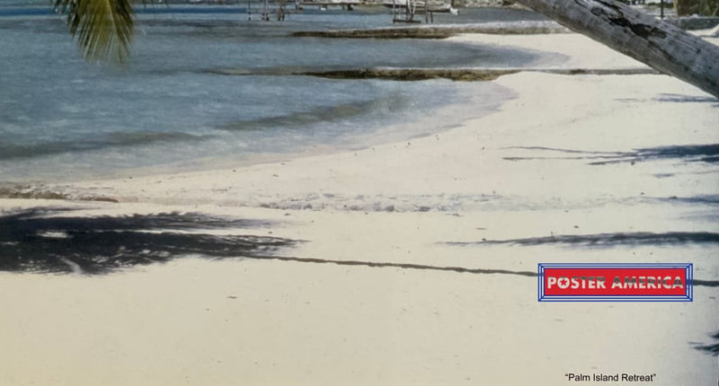 Load image into Gallery viewer, Xxx - Palm Island Retreat Scenic Photography Print 12 X 36 Posters Prints &amp; Visual Artwork
