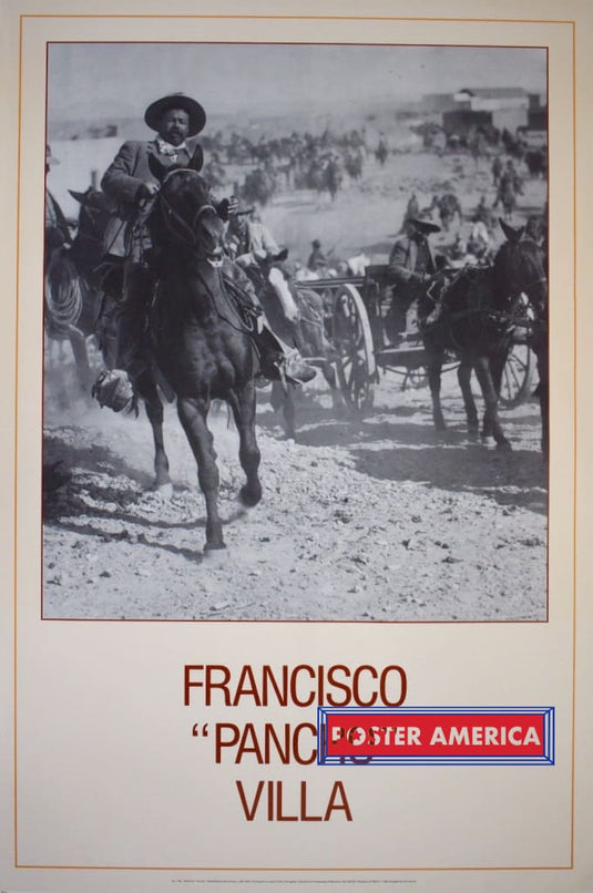 Pancho Villa Vintage Historical Poster 24 X 36 Vintage Poster