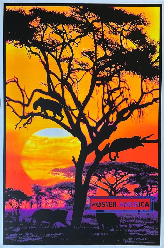 Load image into Gallery viewer, Panther Pride Black Light Poster 24 X 36
