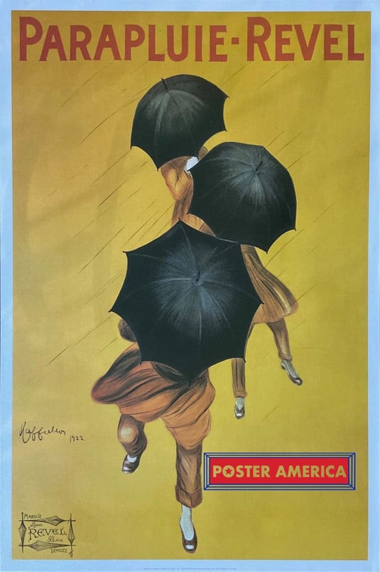Parapluie-Revel By Leonetto Cappiello Poster 24 X 26 Fine Art Print