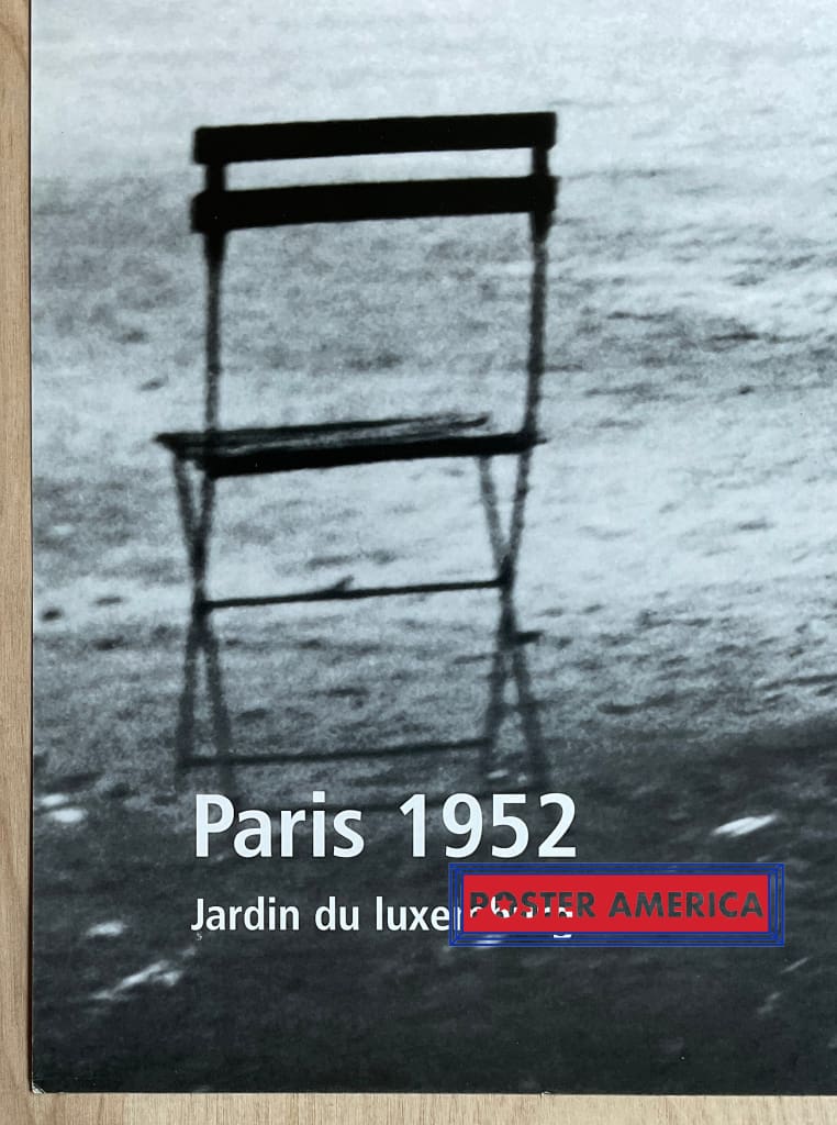 Load image into Gallery viewer, Paris 1952 Jardin Du Luxemburg Historical Photography Poster 24 X 35
