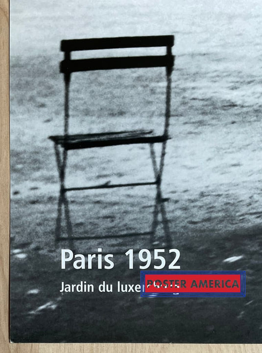 Paris 1952 Jardin Du Luxemburg Historical Photography Poster 24 X 35