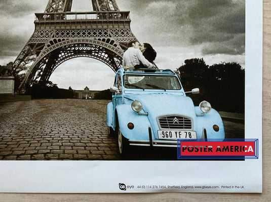 Paris Ville De Lamour Scenic Slim Print Poster 12 X 36
