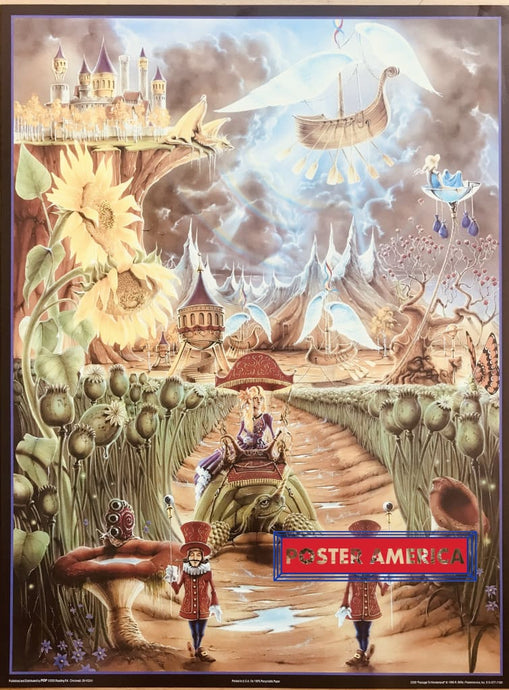 Passage To Wonderland 1995 Fantasy Artwork Poster 24 X 32