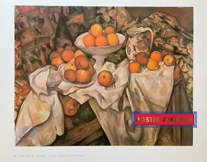 Load image into Gallery viewer, Paul Cezanne Apples And Oranges Art Print 22.5 X 28.5 Posters Prints &amp; Visual Artwork
