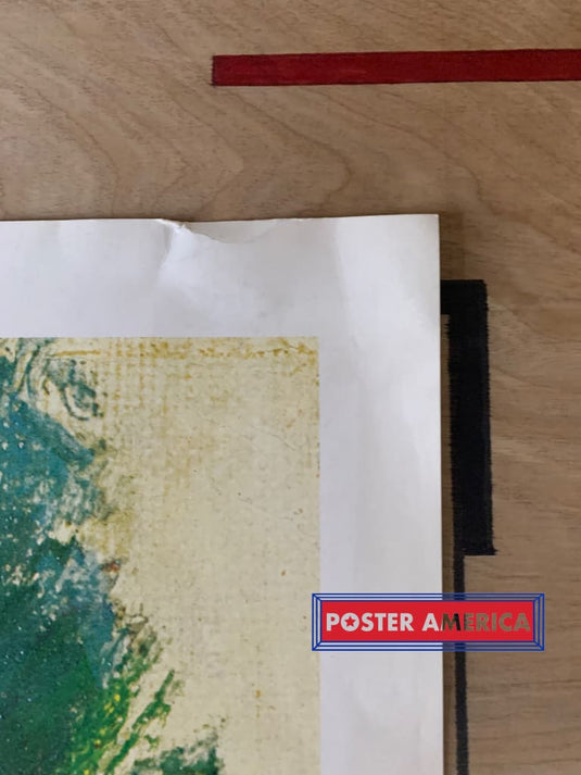 Paul Cézanne Fleurs Et Fruits Vintage 1991 Art Print Poster 24 X 39 Fine