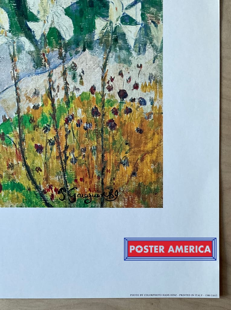 Load image into Gallery viewer, Paul Gauguin Paysage Breton Chien Et Enfants Vintage Italian Import Art Print 23.5 X 31.5 Fine
