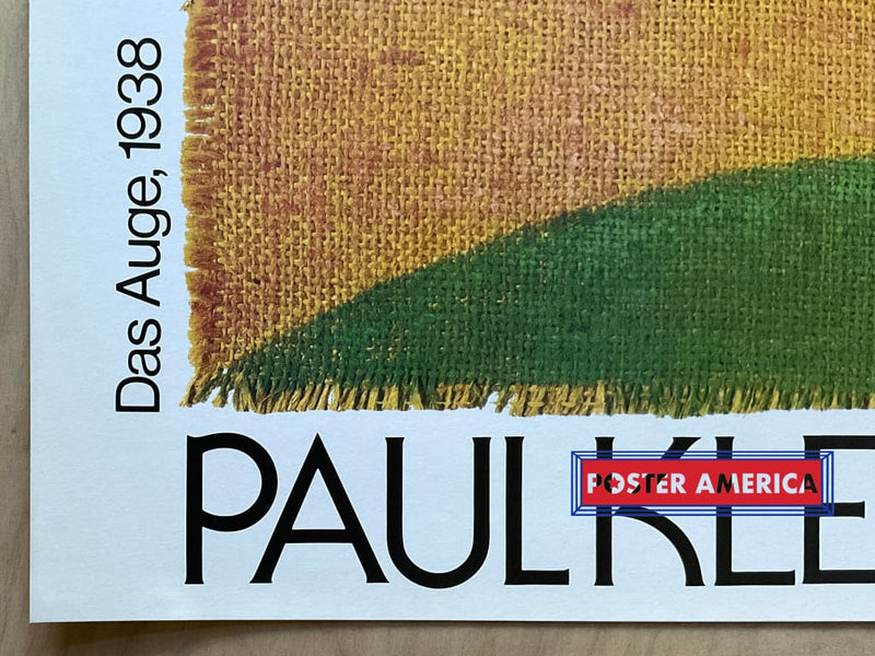 Load image into Gallery viewer, Paul Klee Das Auge Vintage Italian Import Art Print 24 X 34
