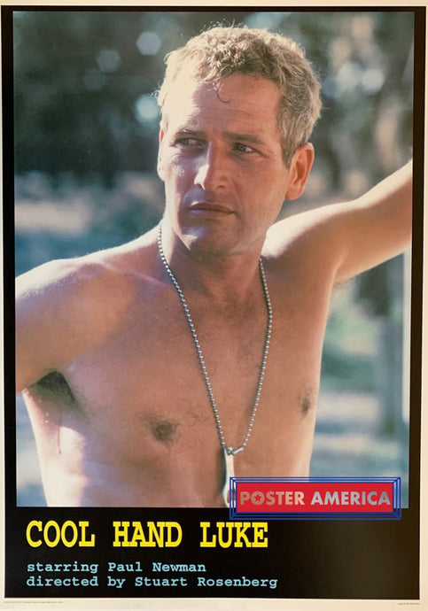 Paul Newman Cool Hand Luke Rare 1997 Vintage Poster 25 X 34.5 Vintage Poster
