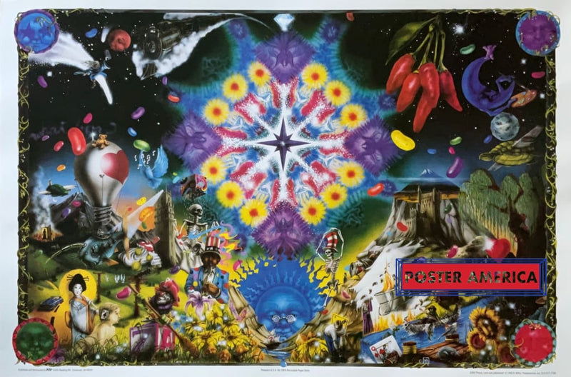 Load image into Gallery viewer, Peace Love And Jellybeans Vintage Art Poster 20 X 30 Vintage Poster
