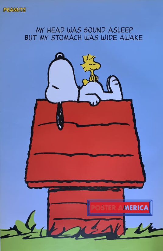 Peanuts Snoopy Quote Poster 24 X 36