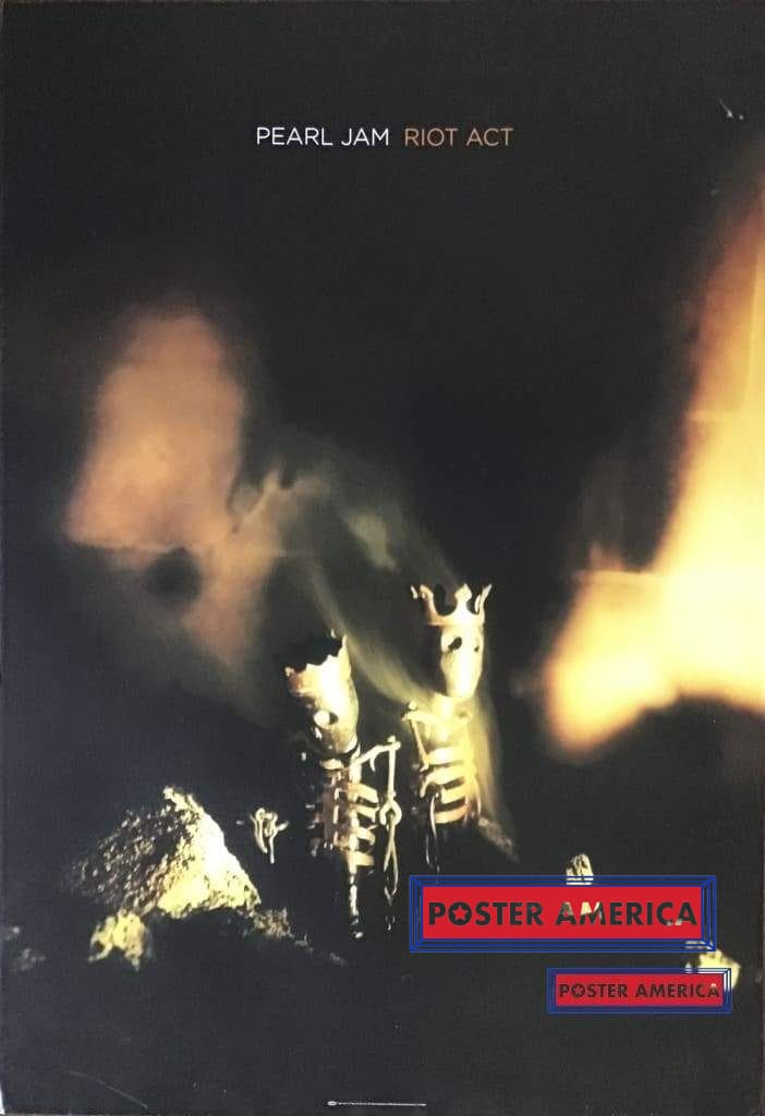 Load image into Gallery viewer, Pearl Jam Riot Act Original Record Promo Poster 24 X 35 Posters Prints &amp; Visual Artwork
