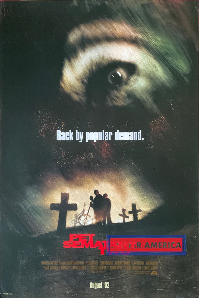 Load image into Gallery viewer, Pet Sematary Two Original 1992 Advance Movie Poster 27 X 40 One-Sheet
