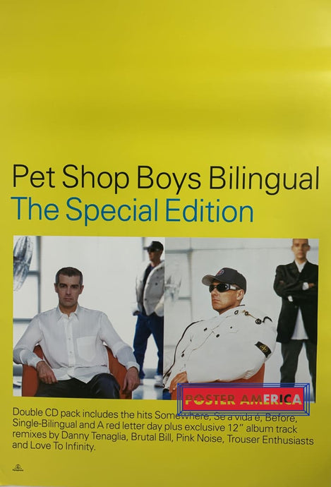 Pet Shop Boys Bilingual The Special Edition Album Poster 20 X 30