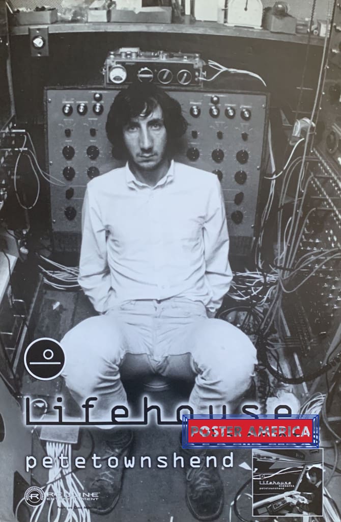 Load image into Gallery viewer, Pete Townshend Lifehouse Elements Double Sided Original Promo Poster 24 X 36
