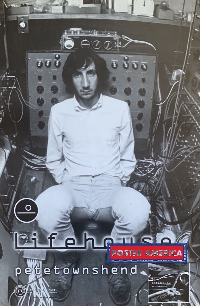 Load image into Gallery viewer, Pete Townshend Lifehouse Elements Double Sided Original Promo Poster 24 X 36
