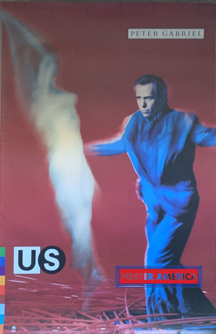 Peter Gabriel Us 1992 Out Of Print Poster 23 X 35