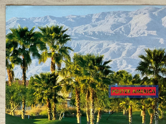 Pga West Nicklaus Resort Course Vintage Golf Slim Print Poster 12 X 36