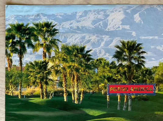 Pga West Nicklaus Resort Course Vintage Golf Slim Print Poster 12 X 36