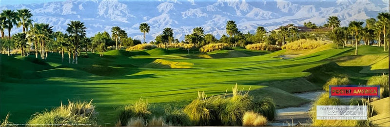 Load image into Gallery viewer, Pga West Nicklaus Resort Course Vintage Golf Slim Print Poster 12 X 36
