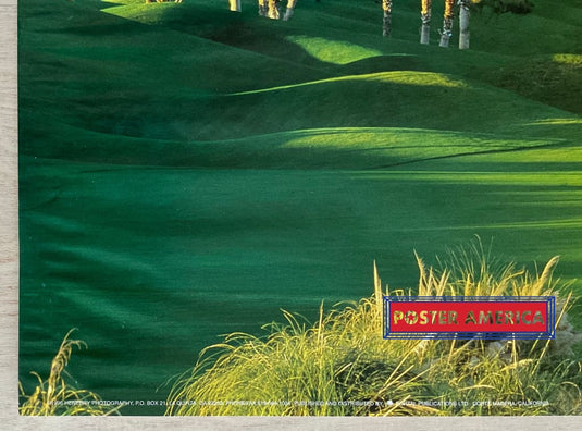Pga West Nicklaus Resort Course Vintage Golf Slim Print Poster 12 X 36