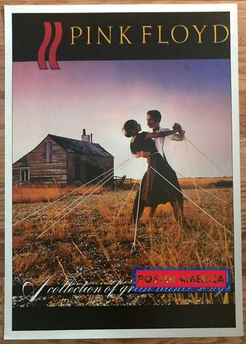 Pink Floyd A Collection Of Great Dance Songs Original 1981 Poster 25 X 35