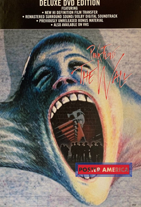 Pink Floyd The Wall Deluxe Dvd Edition 1999 Vintage Promo Poster 24 X 35 Vintage Poster