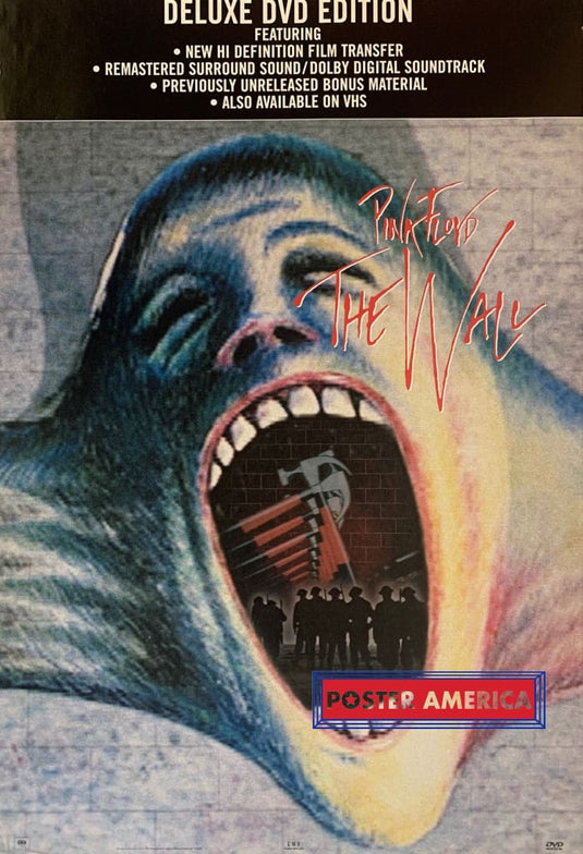 Pink Floyd The Wall Deluxe Dvd Edition 1999 Vintage Promo Poster 24 X 35 Vintage Poster
