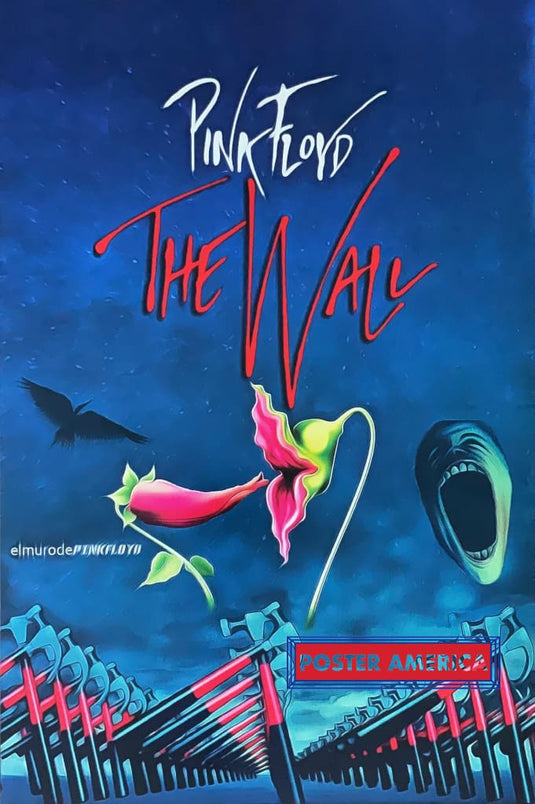 Pink Floyd The Wall Elmurode Artwork Poster 24 X 36