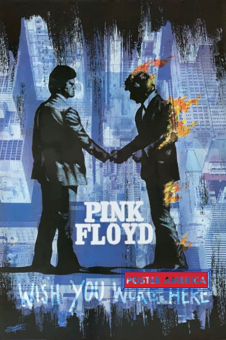 Pink Floyd Wish You Were Here Stephen Fishwick Interpretation Poster 24 X 36