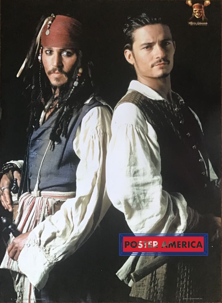 Load image into Gallery viewer, Pirates Of The Caribbean Dead Mans Chest Movie Vintage Poster 26 X 36
