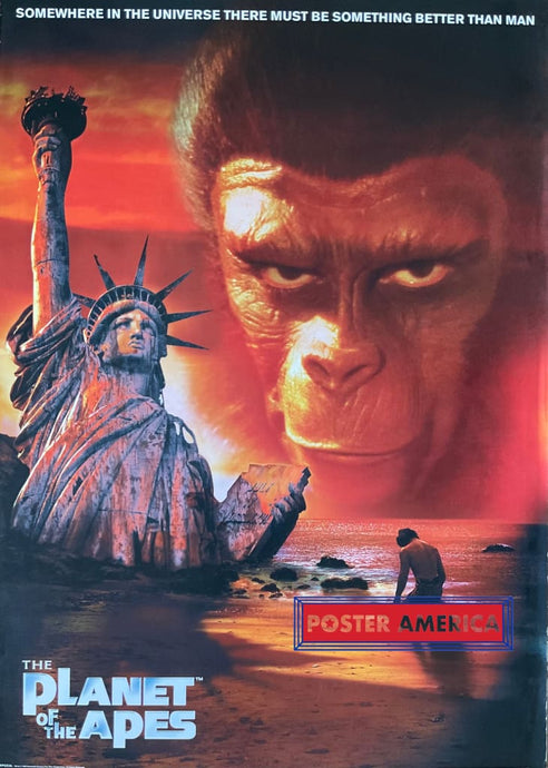 Planet of the Apes Vintage 1999 Statue of Liberty Poster 25.5 x 35.5 Vintage Poster