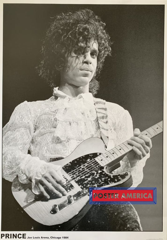 Prince Joe Louis Arena Chicago 1984 23.5 X 33 Poster