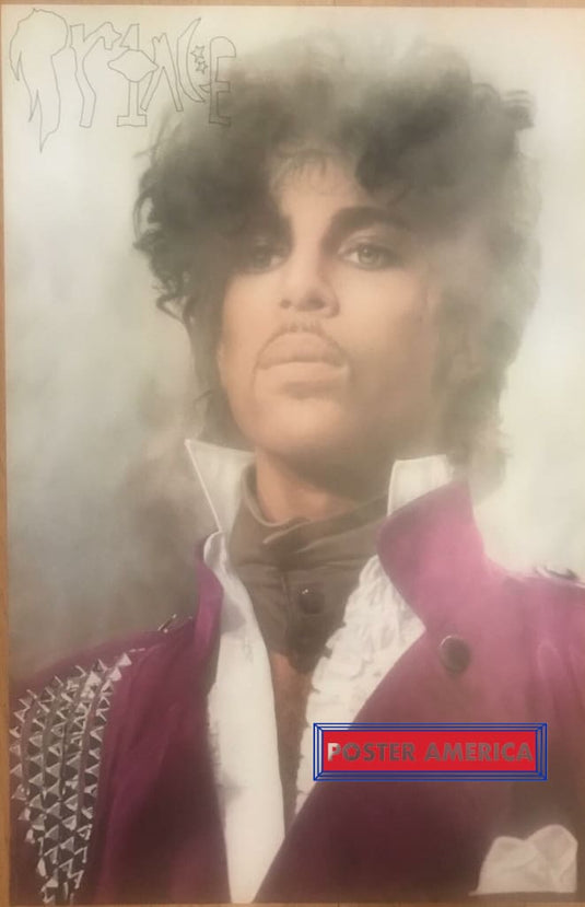 Prince Purple Rain 1983 Original Promo Poster 24 X 36 Posters Prints & Visual Artwork