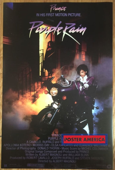 Prince Purple Rain Movie Poster 24 X 36