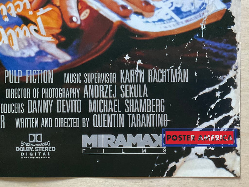 Load image into Gallery viewer, Pulp Fiction Vintage 1993 One-Sheet Movie Poster 27 X 40
