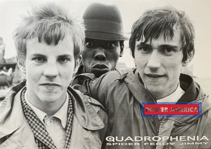 Quadrophenia Spider Ferdy Jimmy Horizontal Poster 23.25 X 33