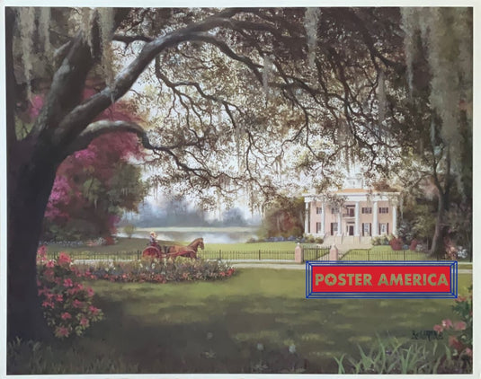 R.c. Carter One Fine Morning Southern Print 23 X 29 Poster