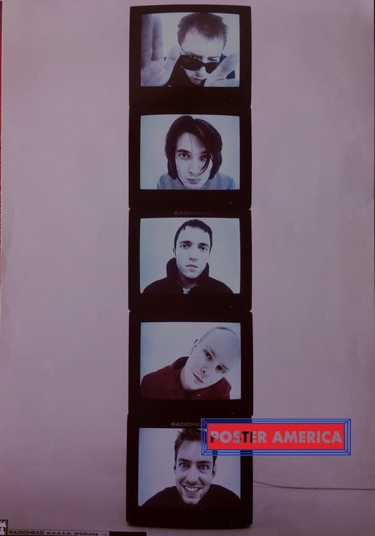 Radiohead Film Strip Rare Uk Import Poster 24 X 34 Posters Prints & Visual Artwork