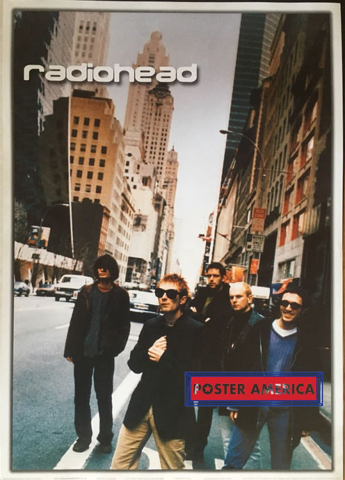 Radiohead New York City Band Shot 2003 Uk Import Poster 24 X 34 Vintage Poster